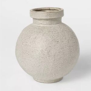 Round Textured Ceramic Vase - Threshold™ designed with Studio McGee